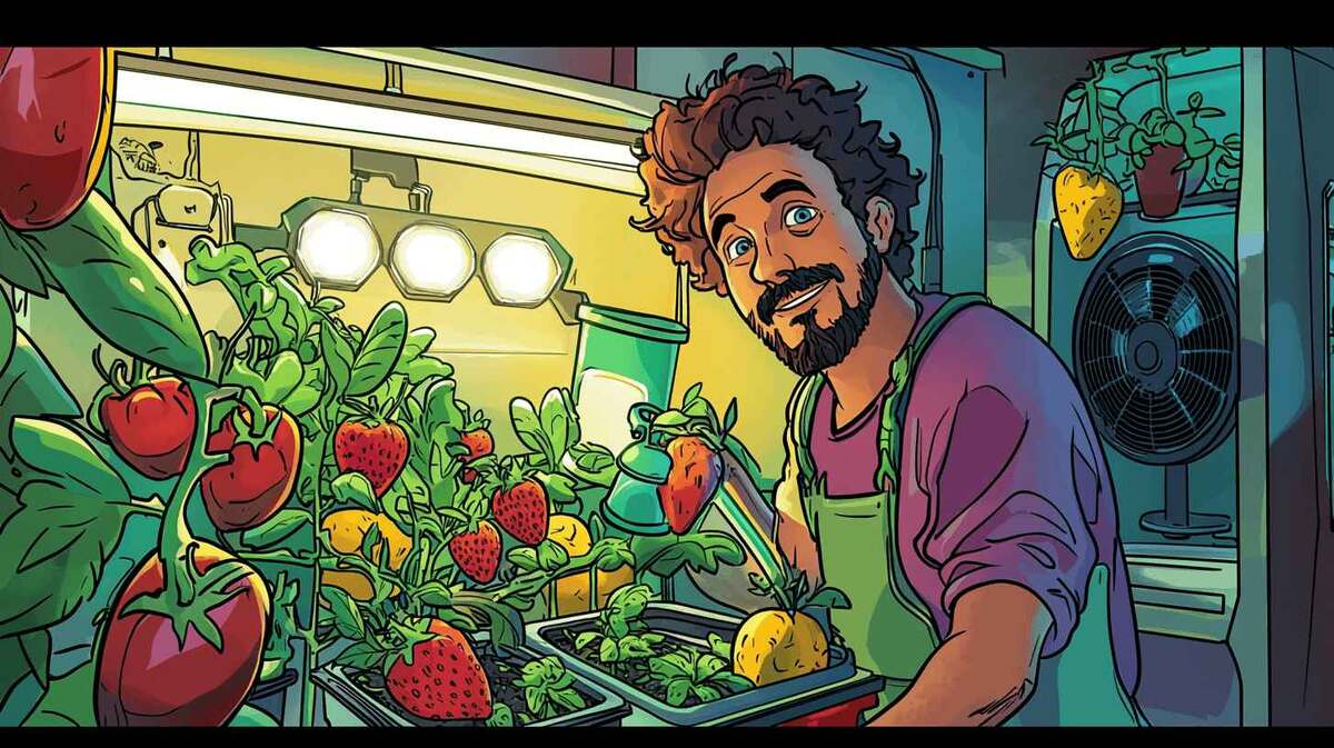 Как вырастить клубнику в гроубоксе: секреты LED-освещения для высоких урожаев и сладких ягод 