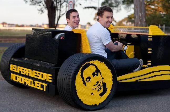 Создатели LEGO-гиганта