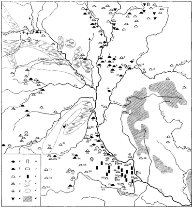Археологические памятники в районе Киева