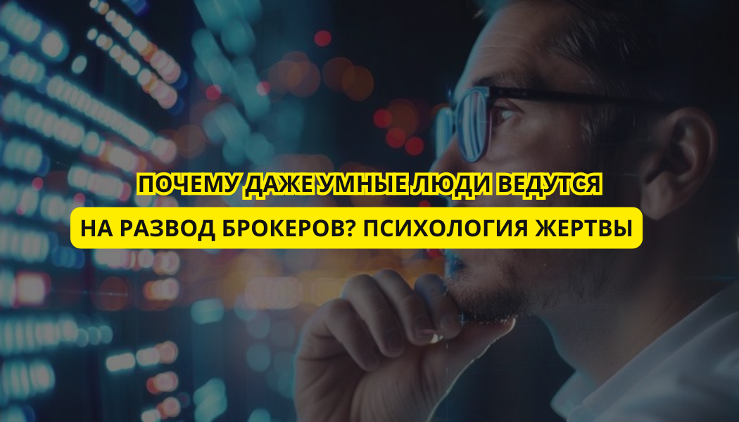 Почему даже умные люди ведутся на развод брокеров? Психология жертвы