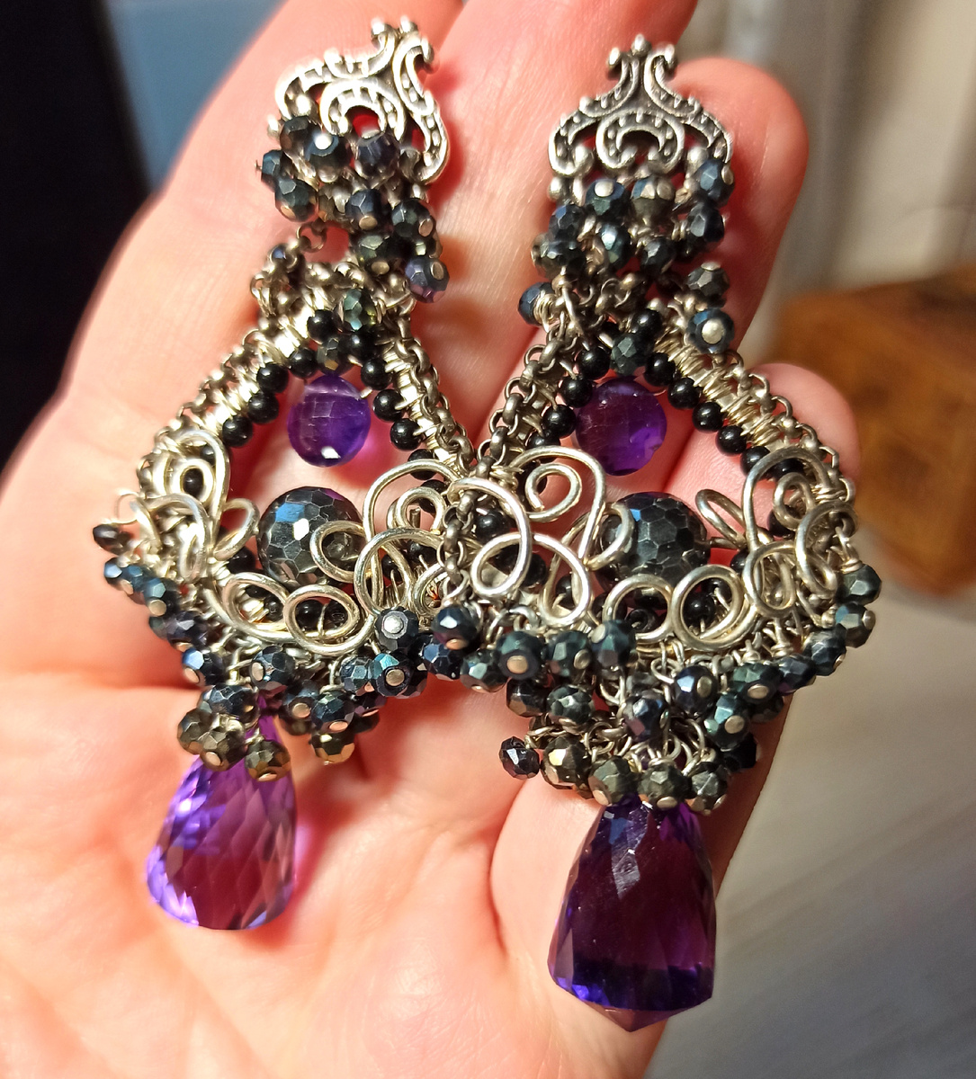 Мои серьги авторского дизайна и ручной работы