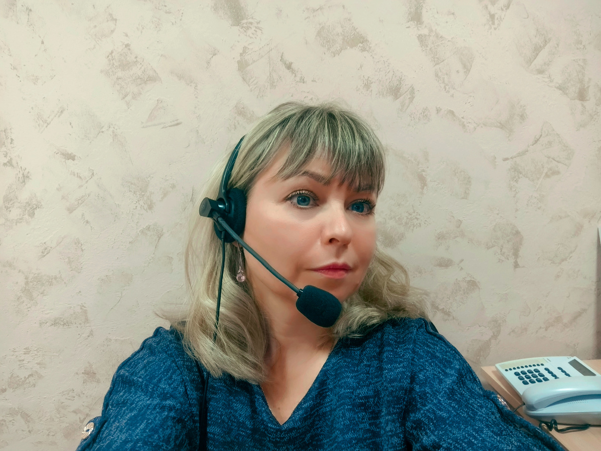 Я на работе в колл-центре. Все фото в статье автора.