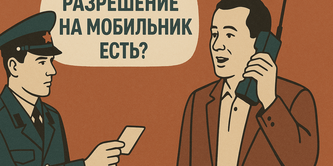 В 2000 году в РФ отменили разрешение на сотовые. А зачем и когда его ввели?
