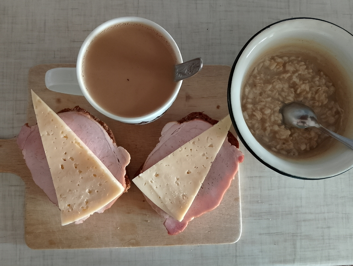 Субботний завтракообед😉, фото автора