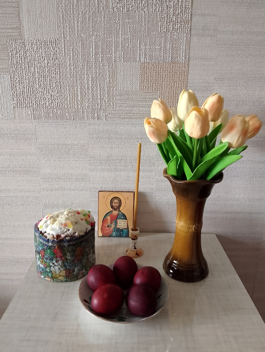 Пасхальный натюрморт, фото автора