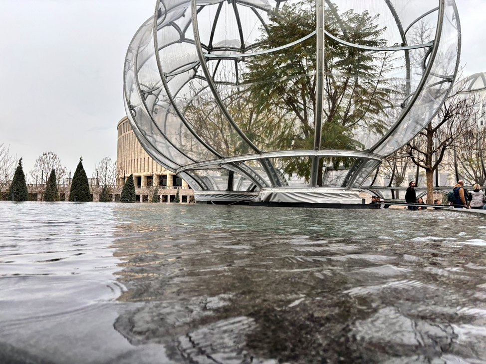 Фонтан в парке Галицкого