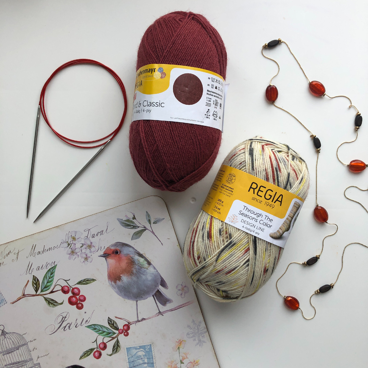 Любимая носочная пряжа, которой у меня накопилось оооочень много