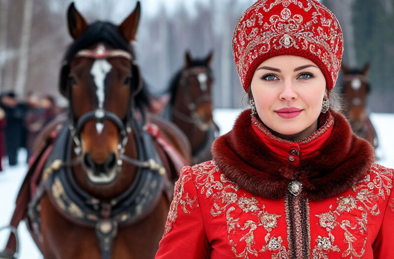    Образ России созданный нейросетью Шедеврум