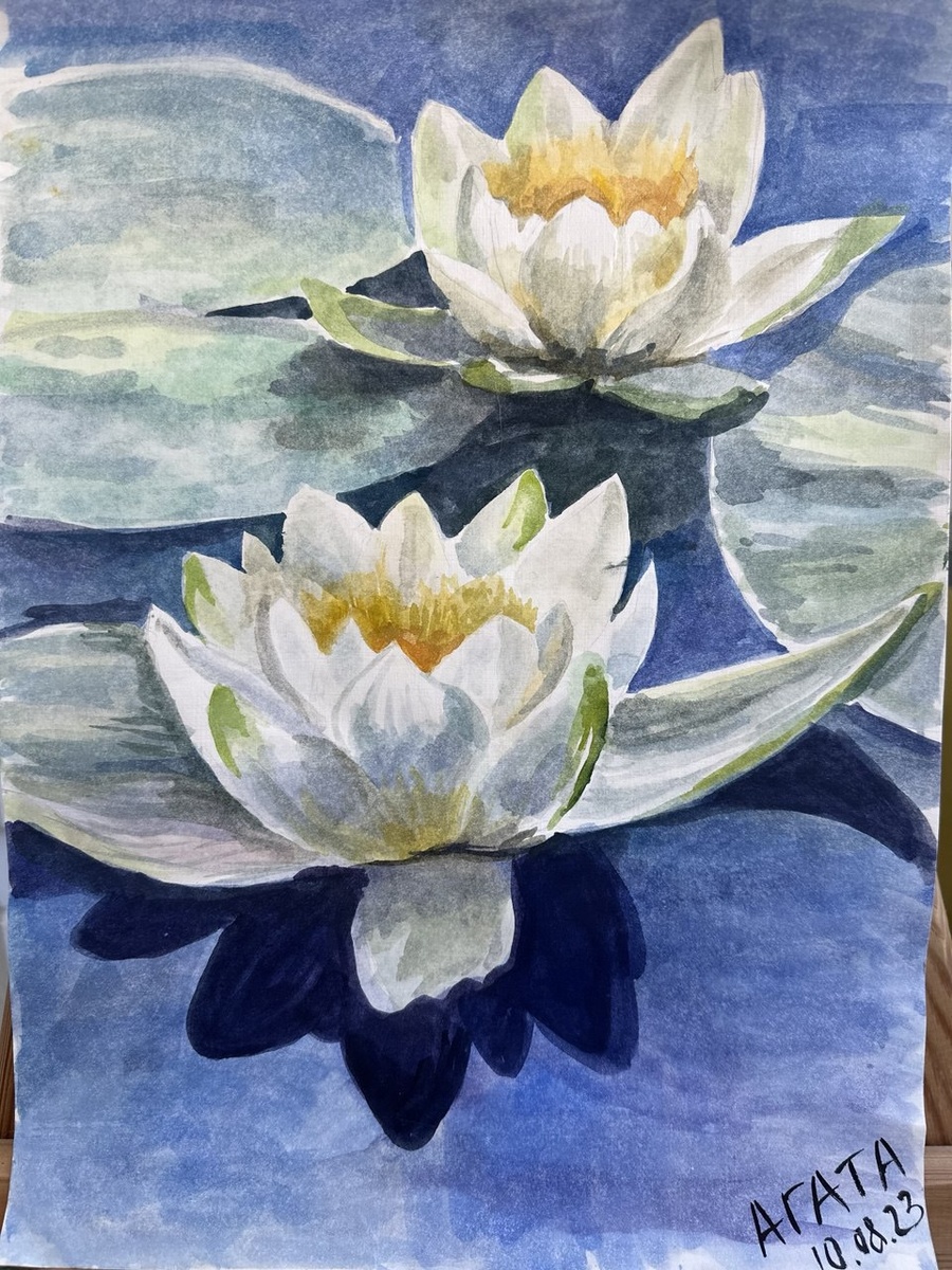 🎨 Акварели, День рождения и немного почты
Фото: личный архив Юлии Агаты Бородиной