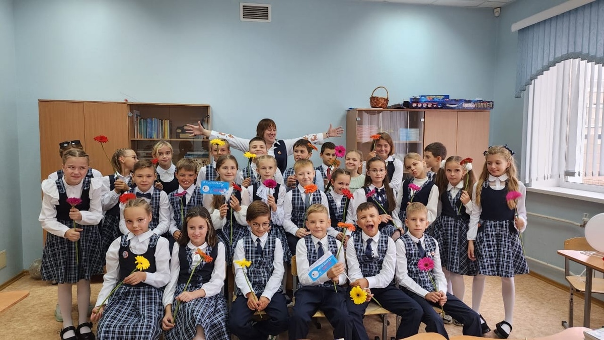 Дети вместо цветов. 