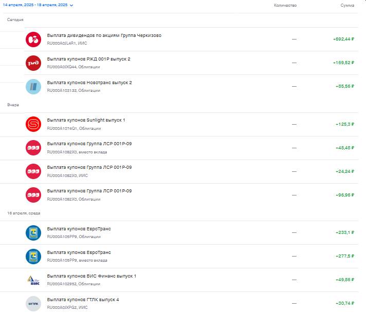 выплаты часть 1