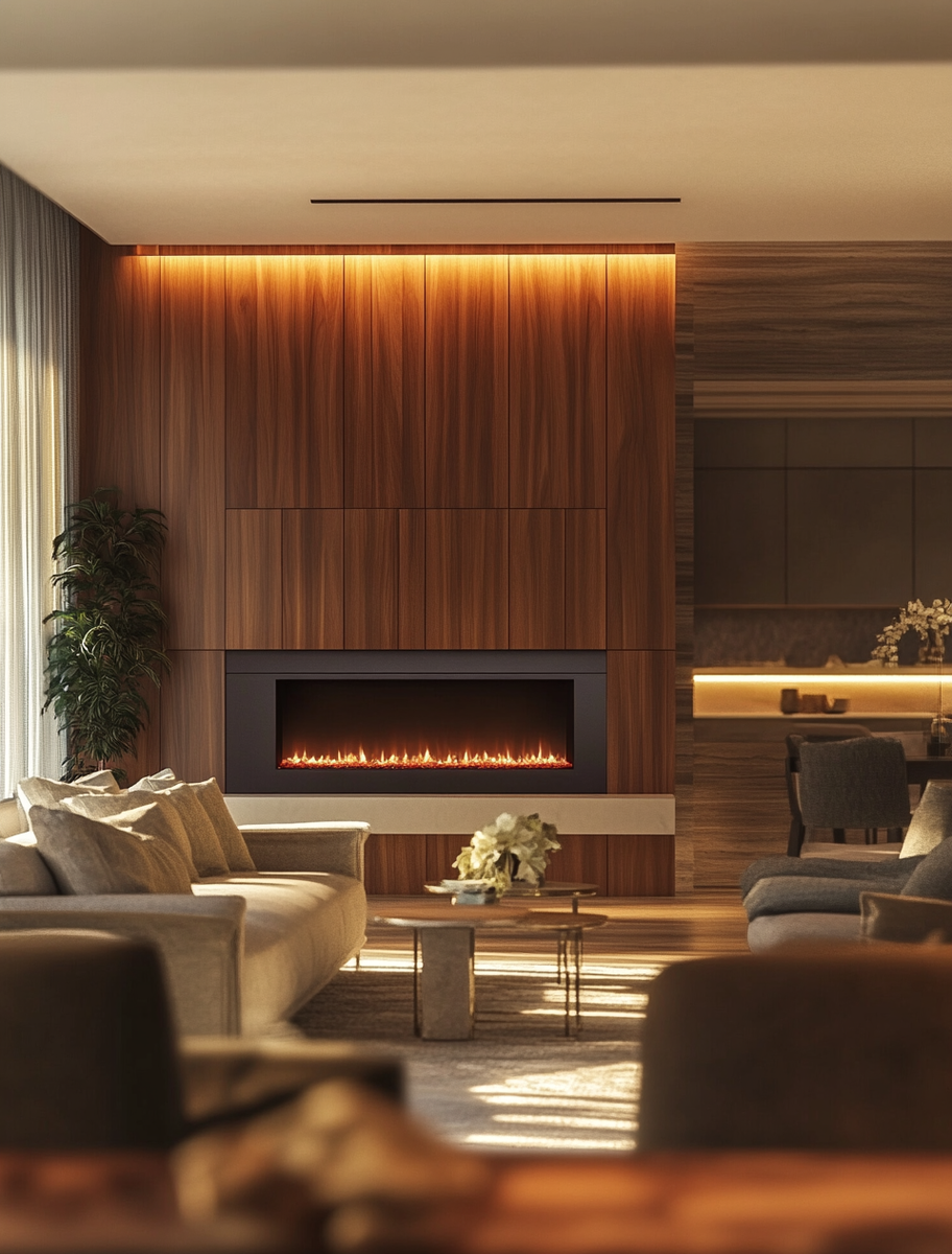    Электрокамины Panoramic 06-33 LED FX QZ от InterFlame: идеальный уют и стиль в вашем доме Kamin