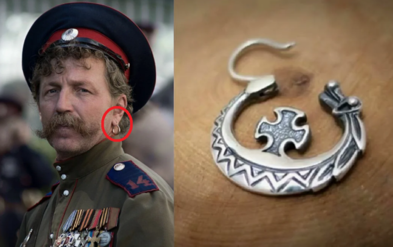 Зачем казаки носили серьгу в ухе? Объясняю просто