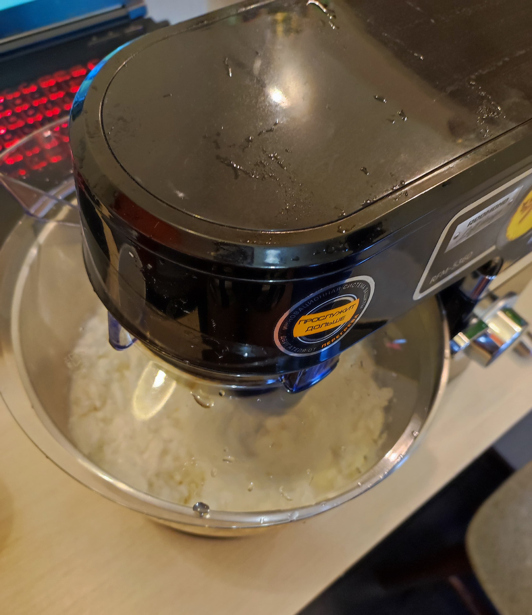 Процесс замеса