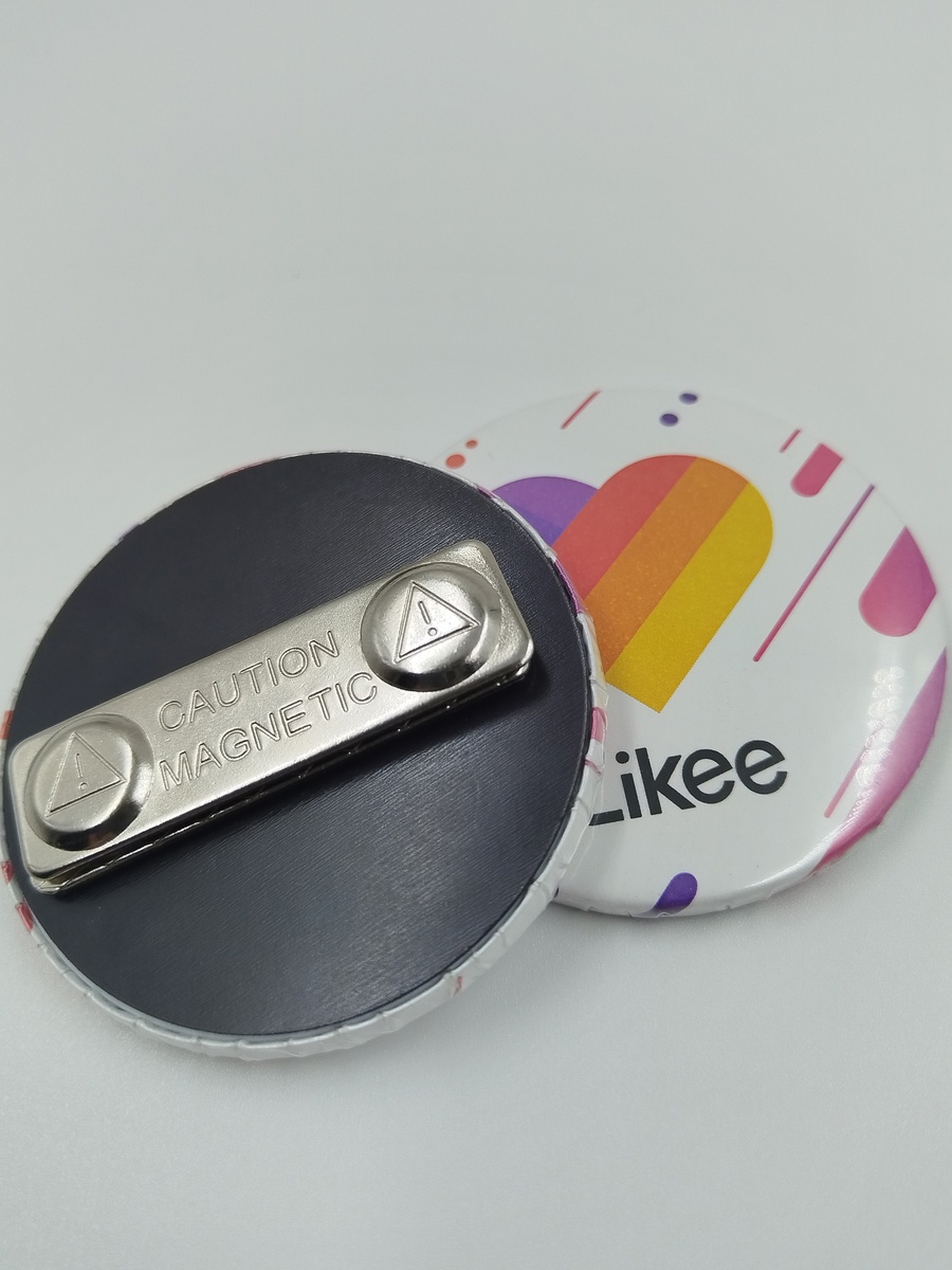 закатные значки на магните