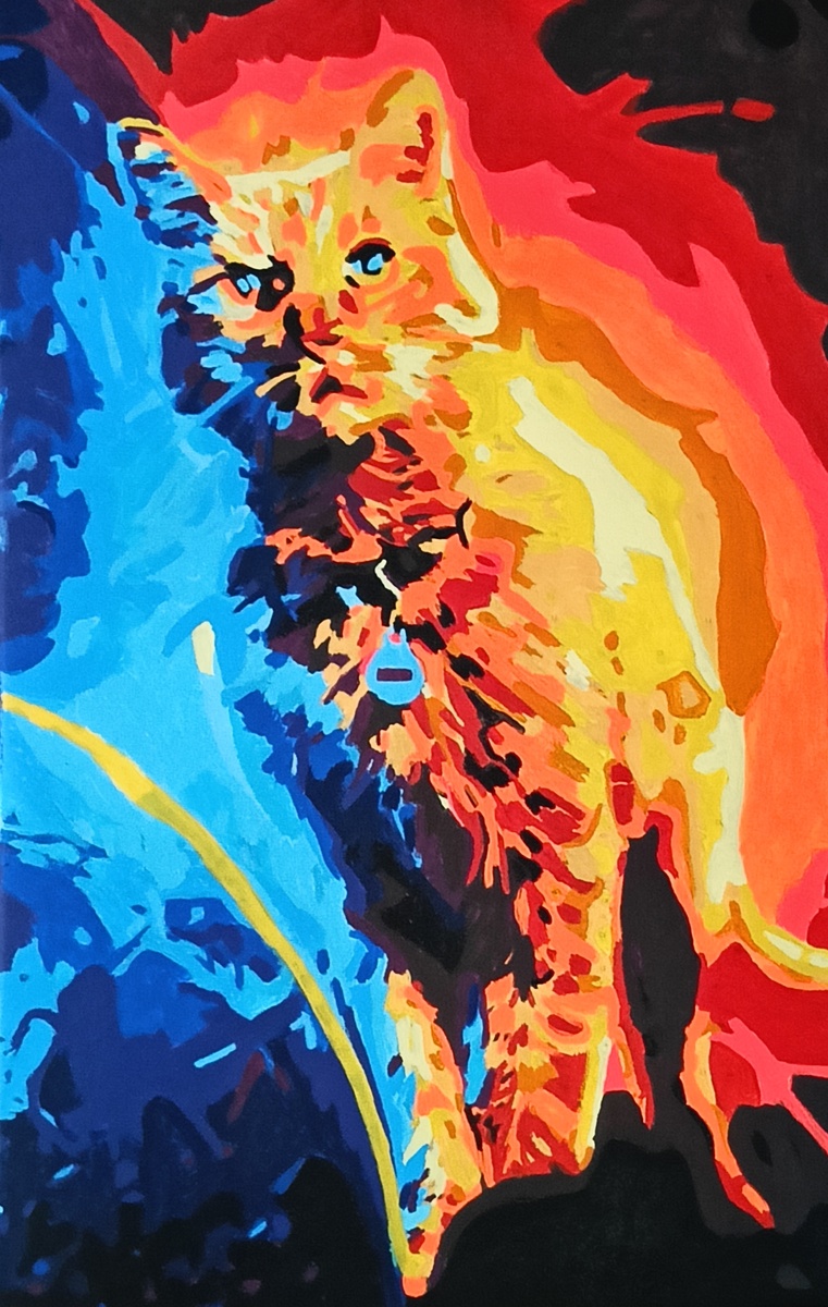 Рыжий "котео" очень похож на моего домашнего питомца! 