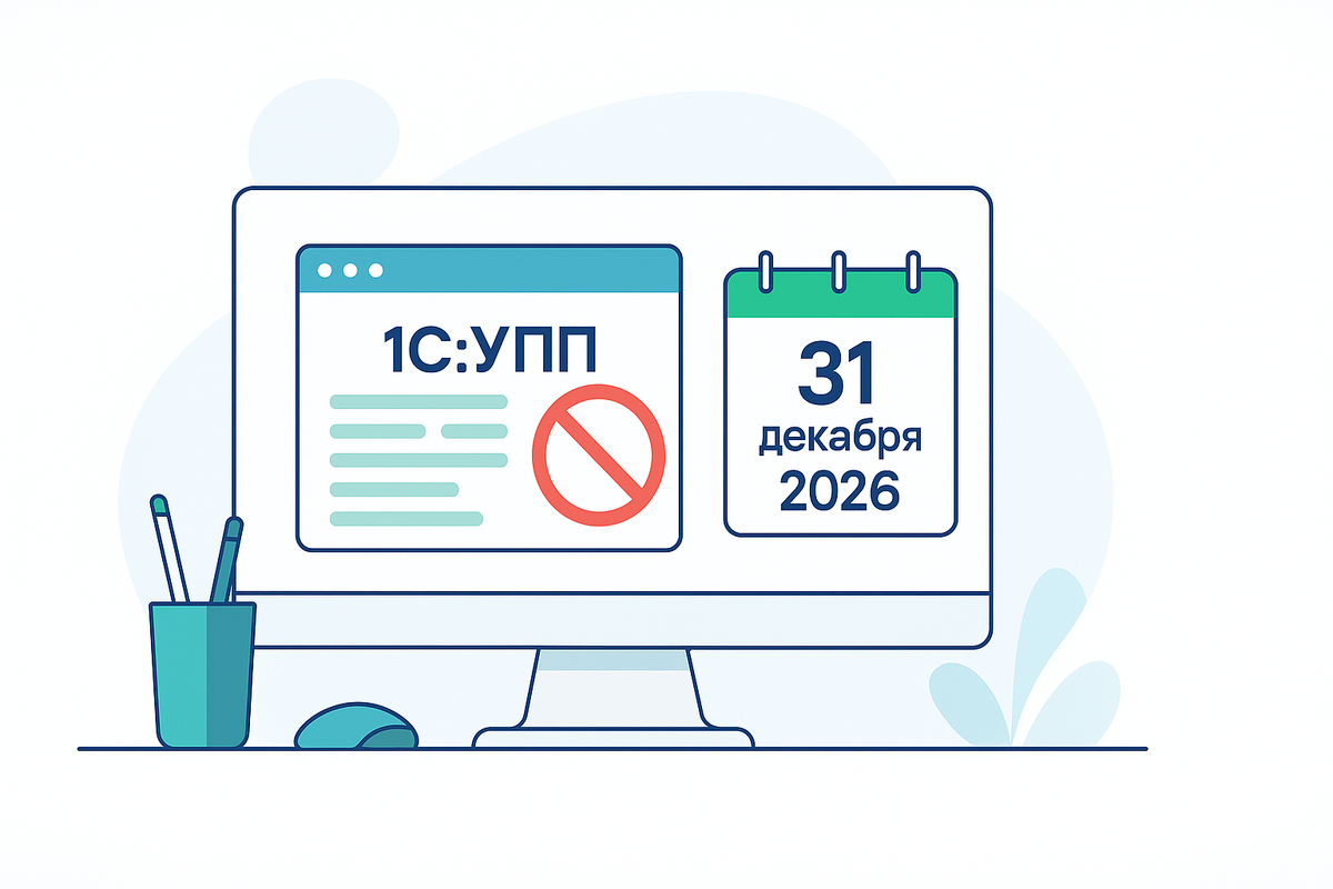 Компания «1С» официально объявила, что с 31 декабря 2026 года прекращает поддержку конфигурации «1С: Управление производственным предприятием» (УПП). 