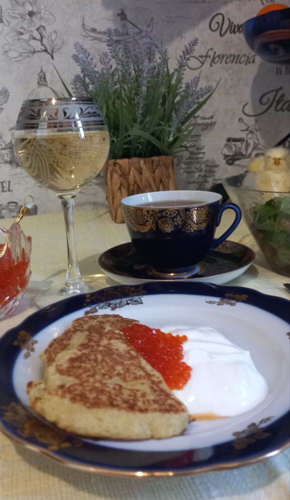 Пример сервировки