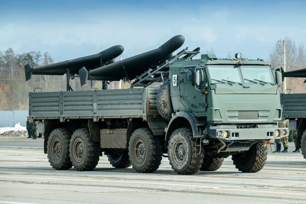   Дрон-камикадзе «Герань-2» начали запускать с КамАЗов