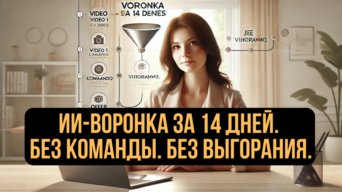 сценарий видео для воронки продаж создаются с нейросетью