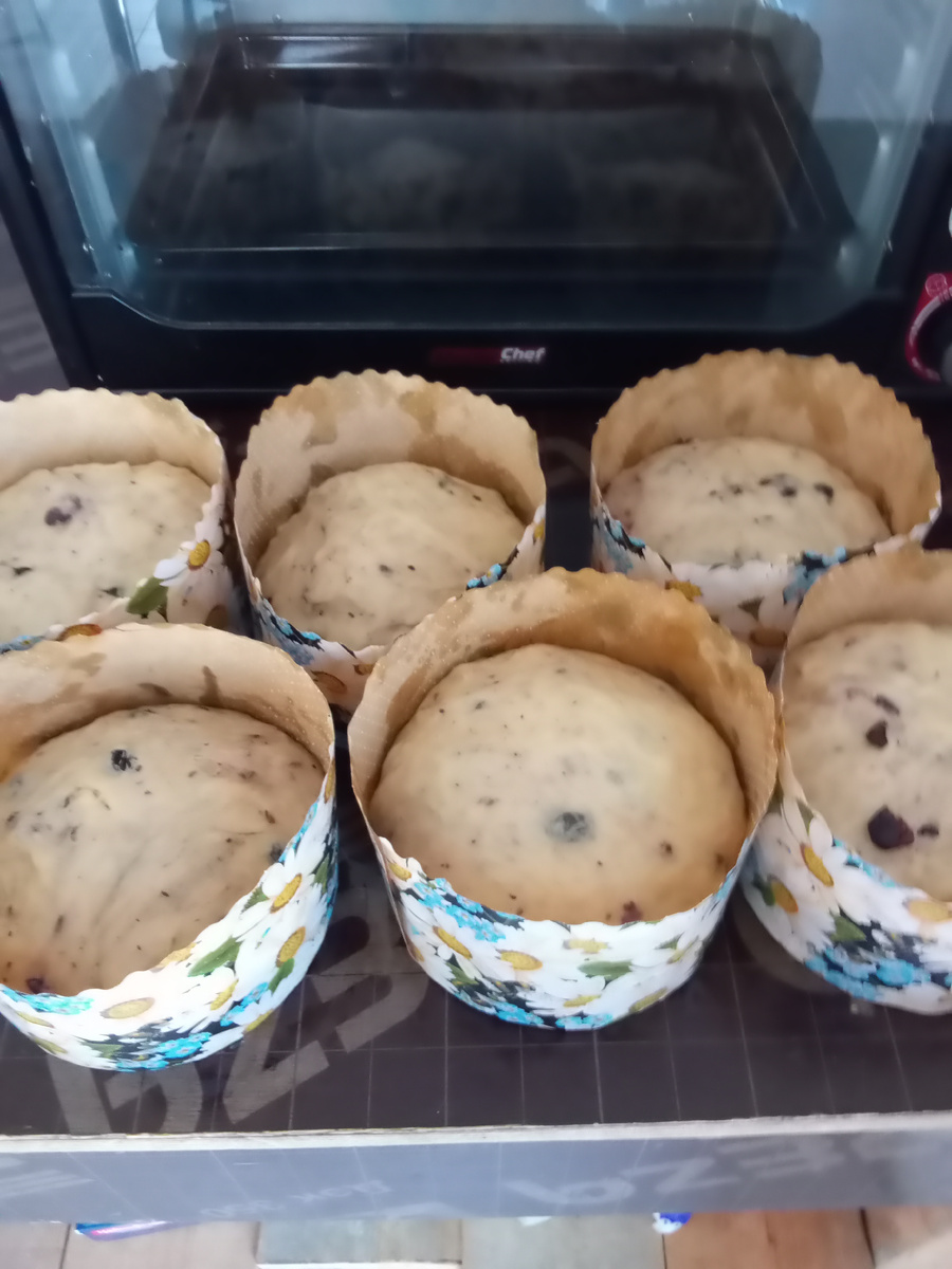 Выпечка куличей