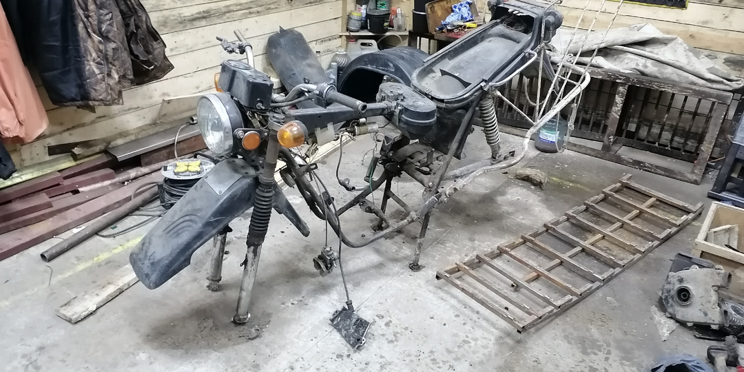 Собрал мотоцикл Тула!