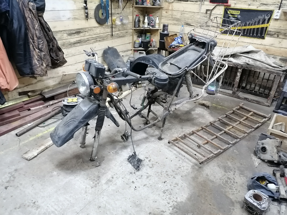 Рама мотоцикла Тула