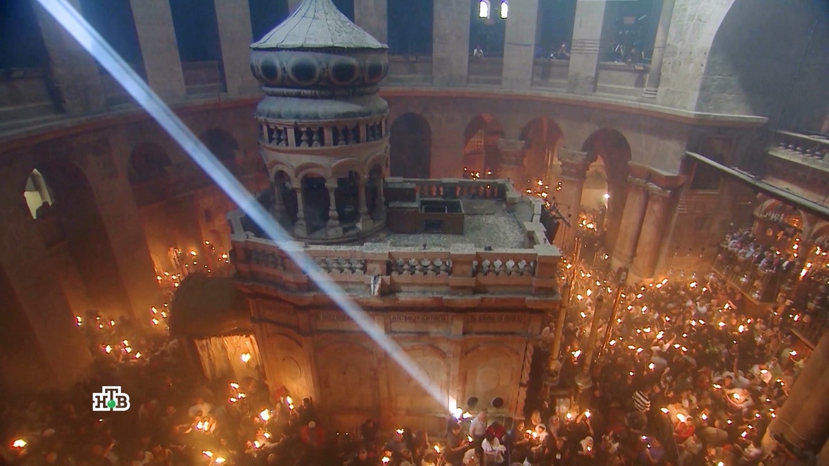 схождение благодатного огня