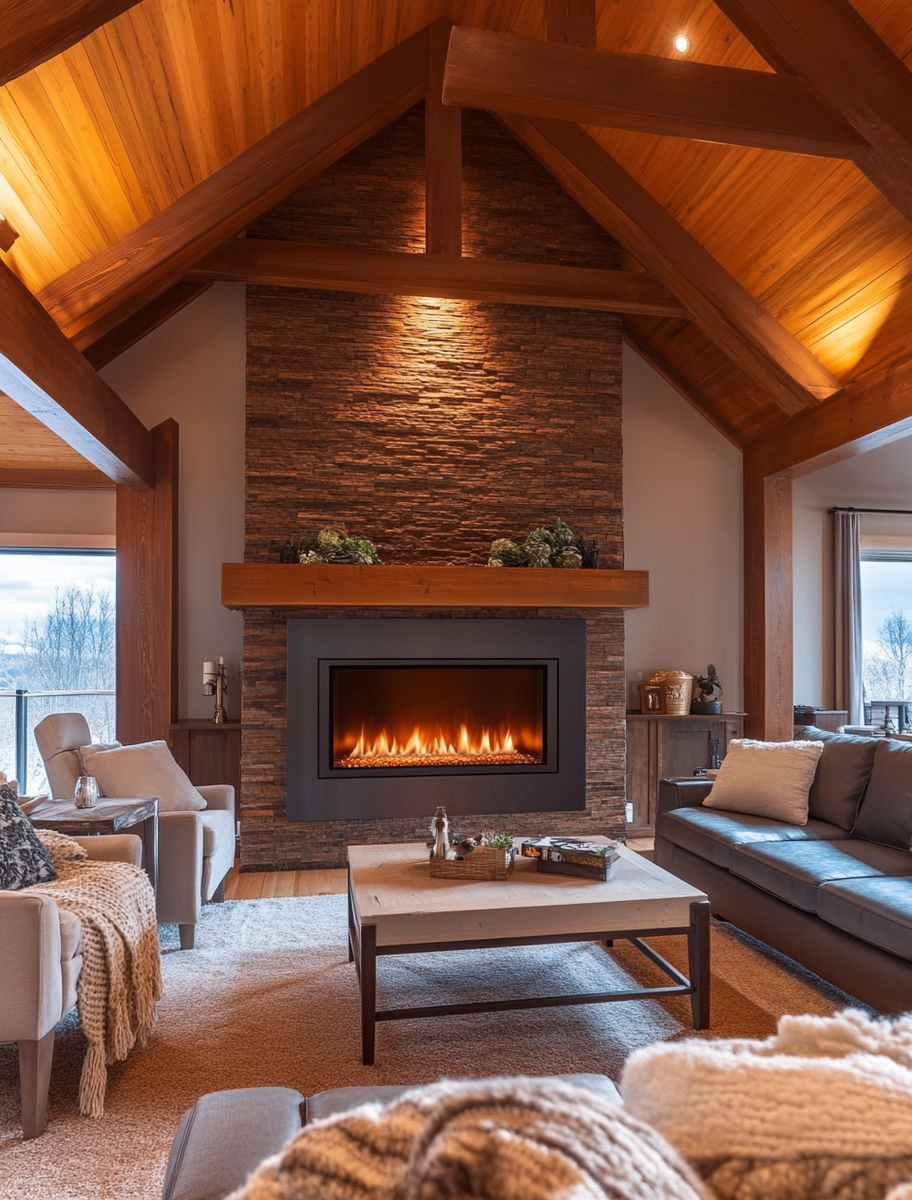    Электрокамины Majestic от InterFlame: создайте уют и тепло в вашем доме с идеальным стилем и комфортом Kamin