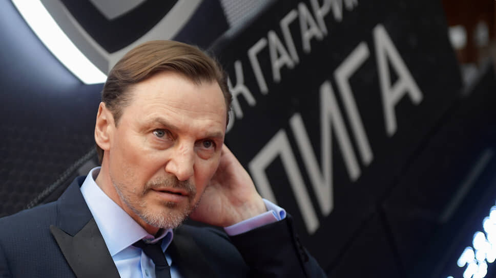 Главный тренер команды по хоккею ЦСКА Сергей Федоров.📷Фото: Дмитрий Лебедев / Коммерсантъ