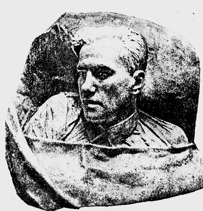 Посмертная маска В. Маяковского (работа С. Меркурова 1930)