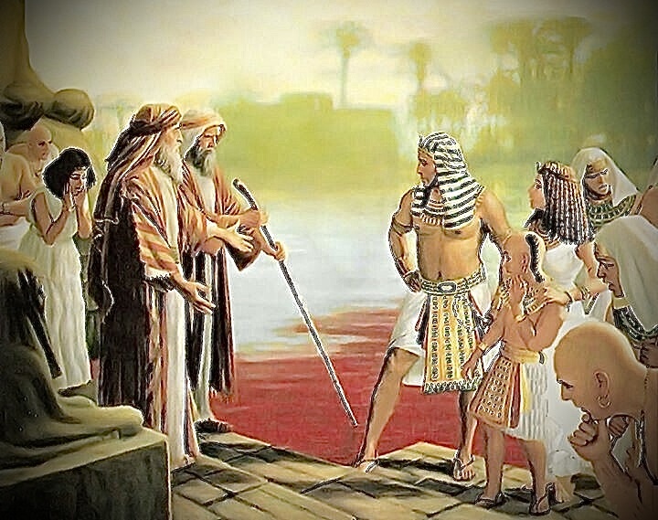 Моисей перед фараоном