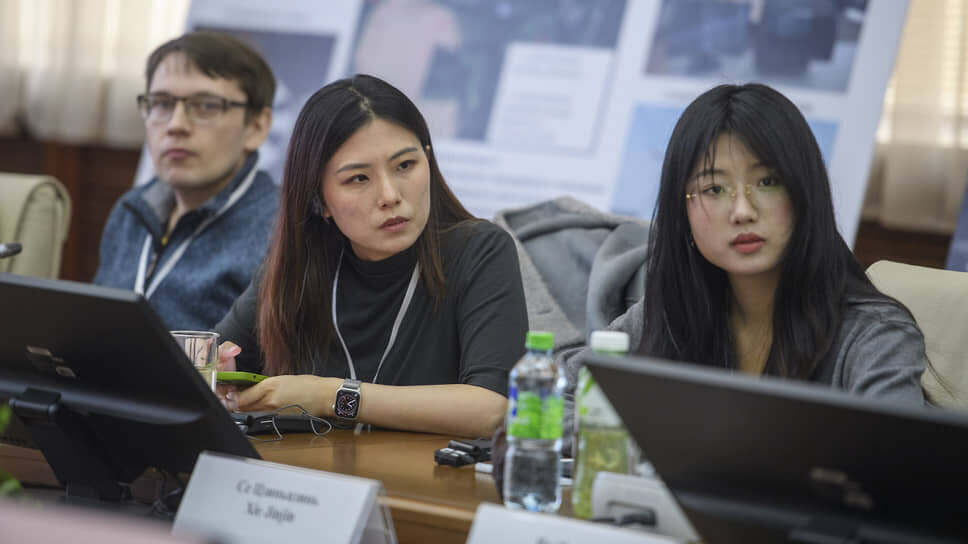 Итоги Международного конкурса проектов по сохранению и приспособлению Татарстанской Астрономической обсерватории Энгельгардта. В здание научной библиотеки им.Н.И.Лобачевского Казанского федерального университета..📷Фото: Артемий Шуматов / Коммерсантъ