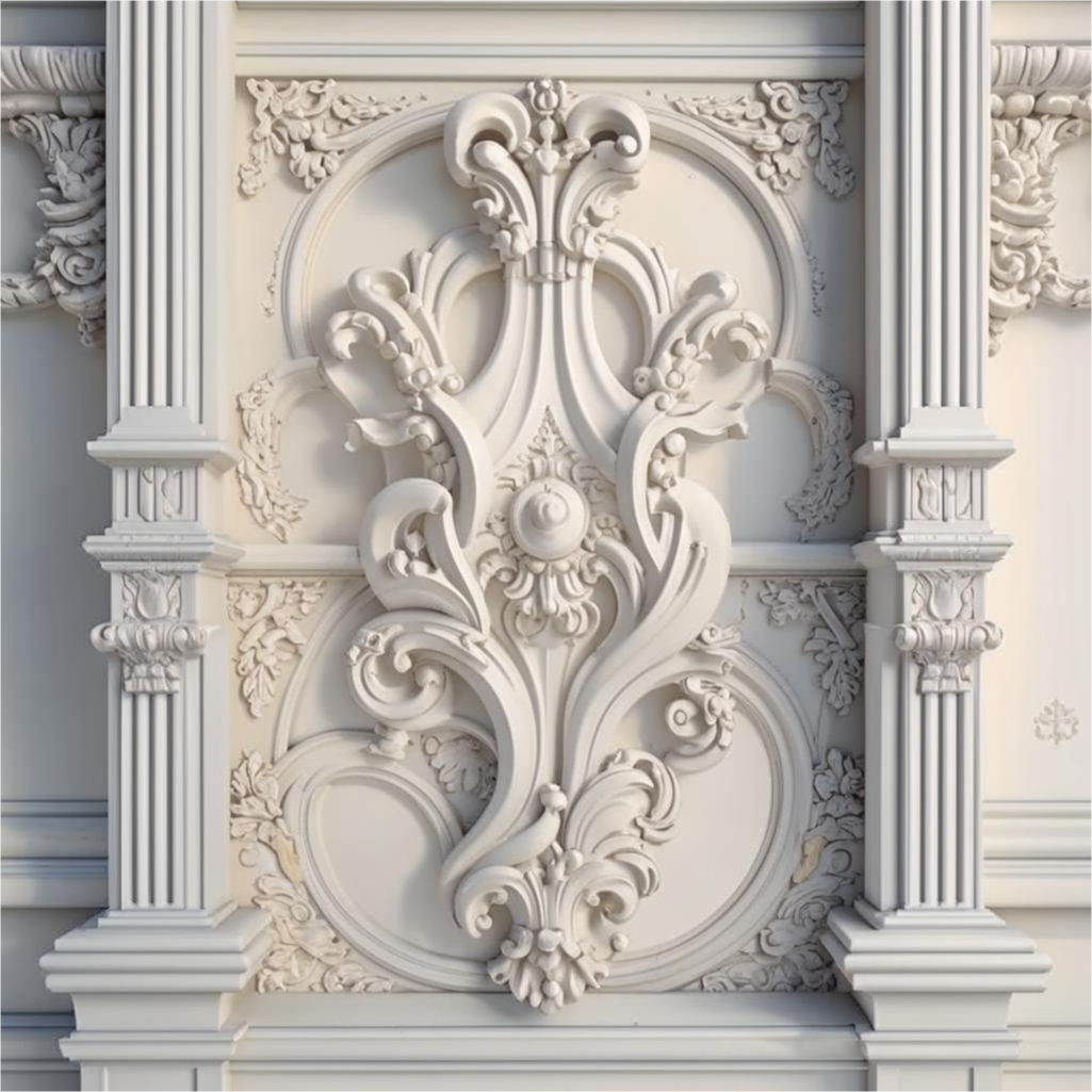 Лепная деталь из фибробетона