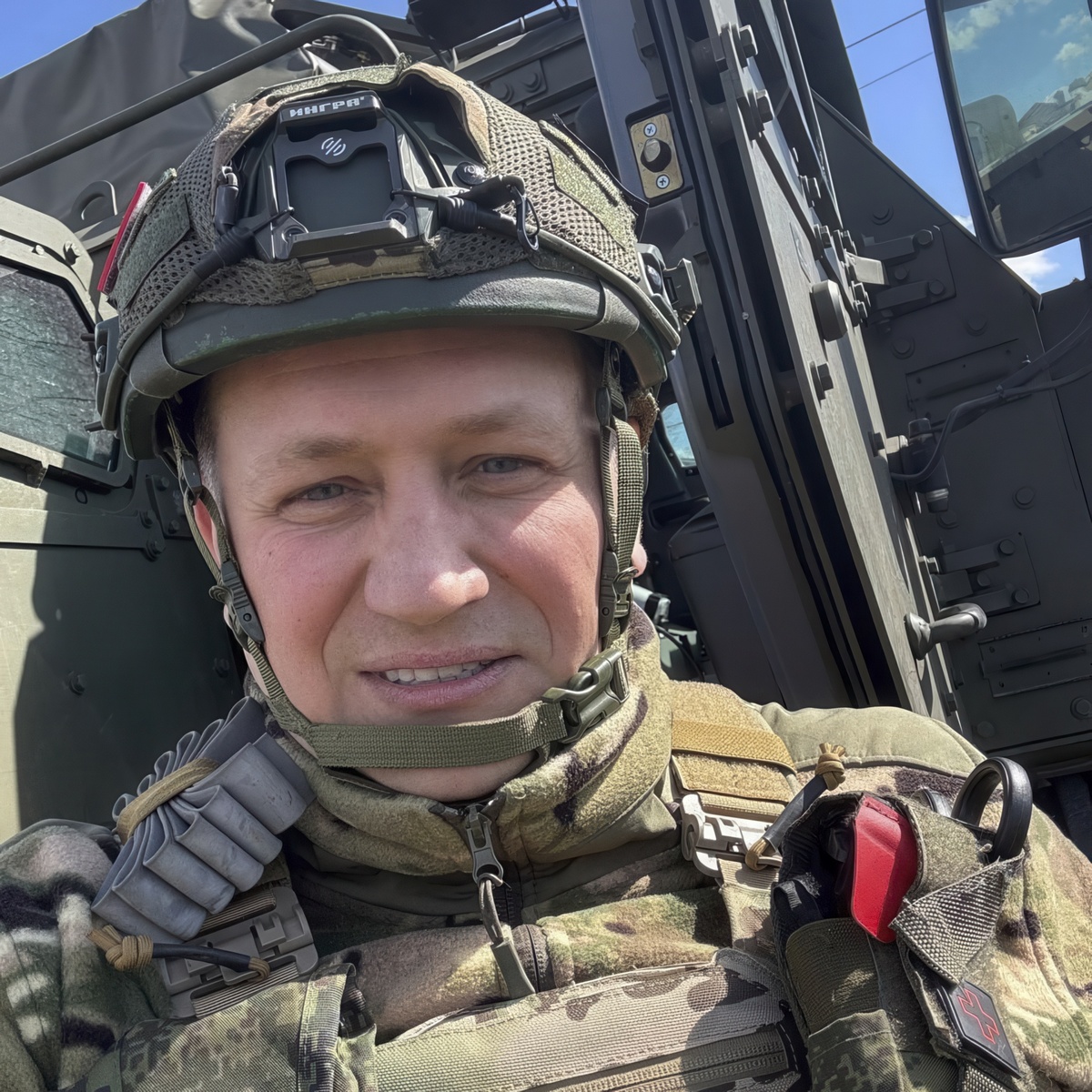 Командир инженерно-сапёрной службы «БАРС-Курск» с позывным «Мирон»