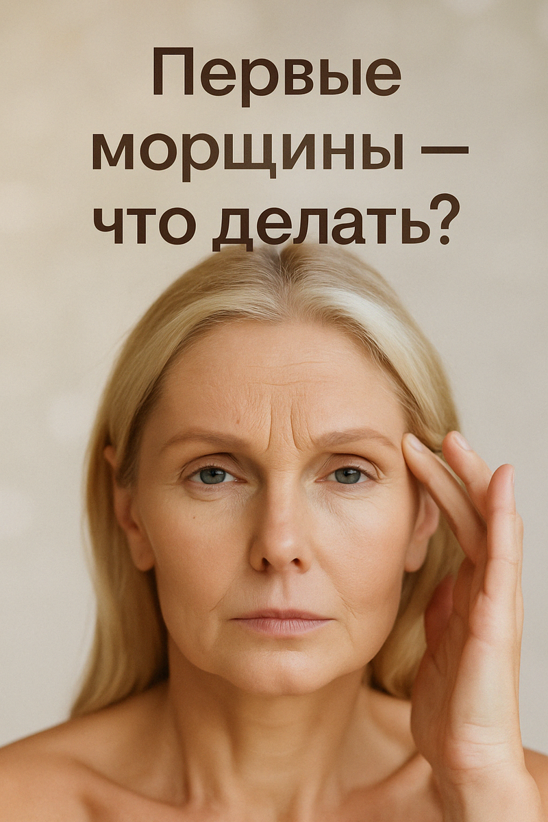 Первые морщины: какие бывают и как реагировать правильно
