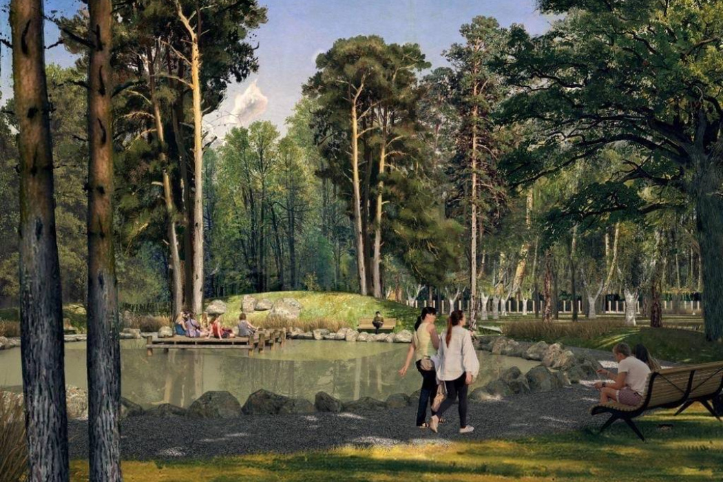    Из проектной документации по благоустройству парка "Уралмаш"