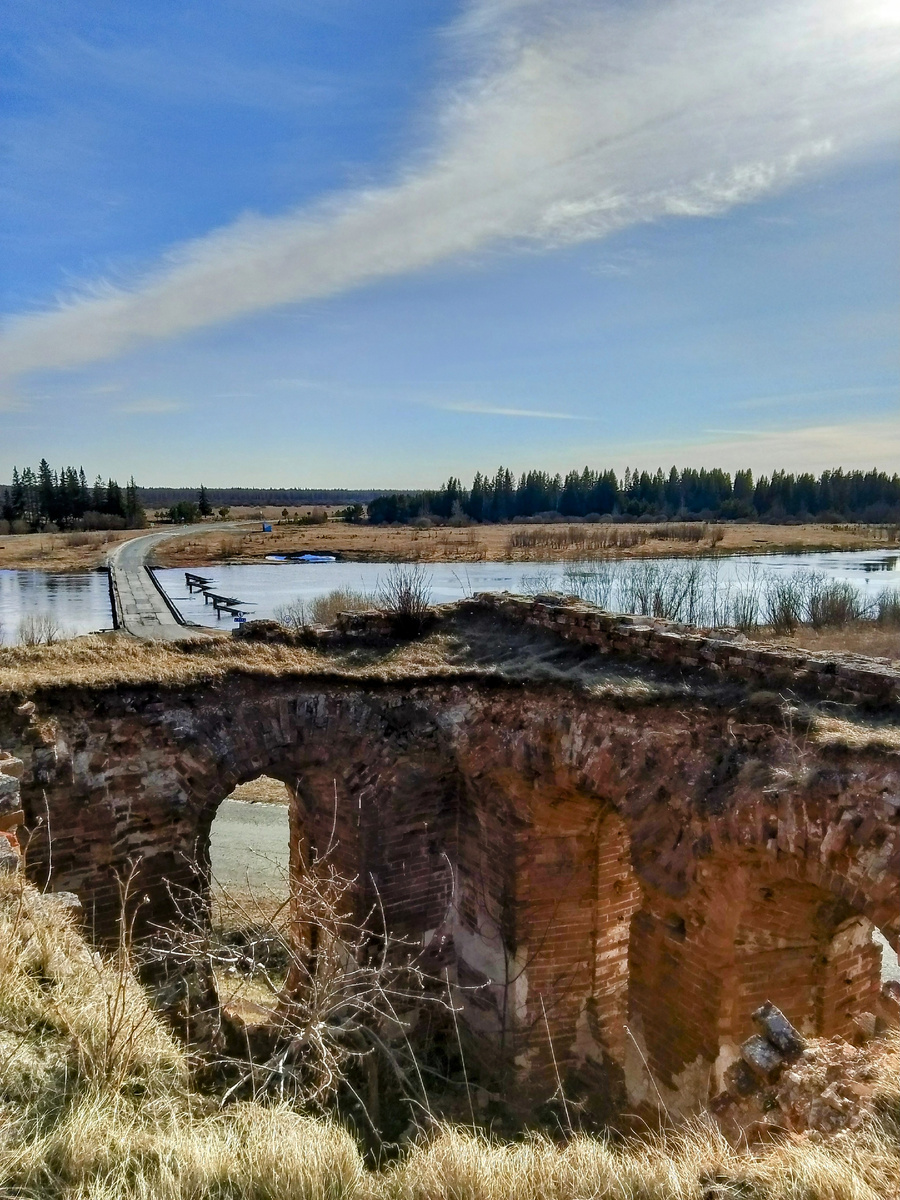 Вид с колокольни сегодня