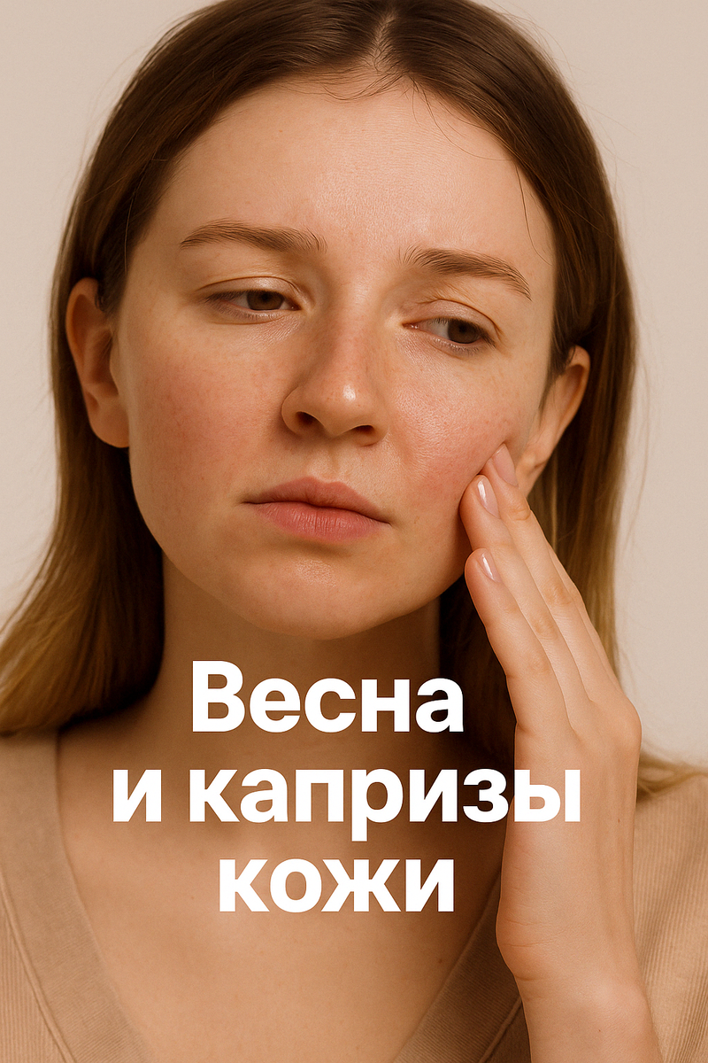 Почему весной кожа становится чувствительной и капризной