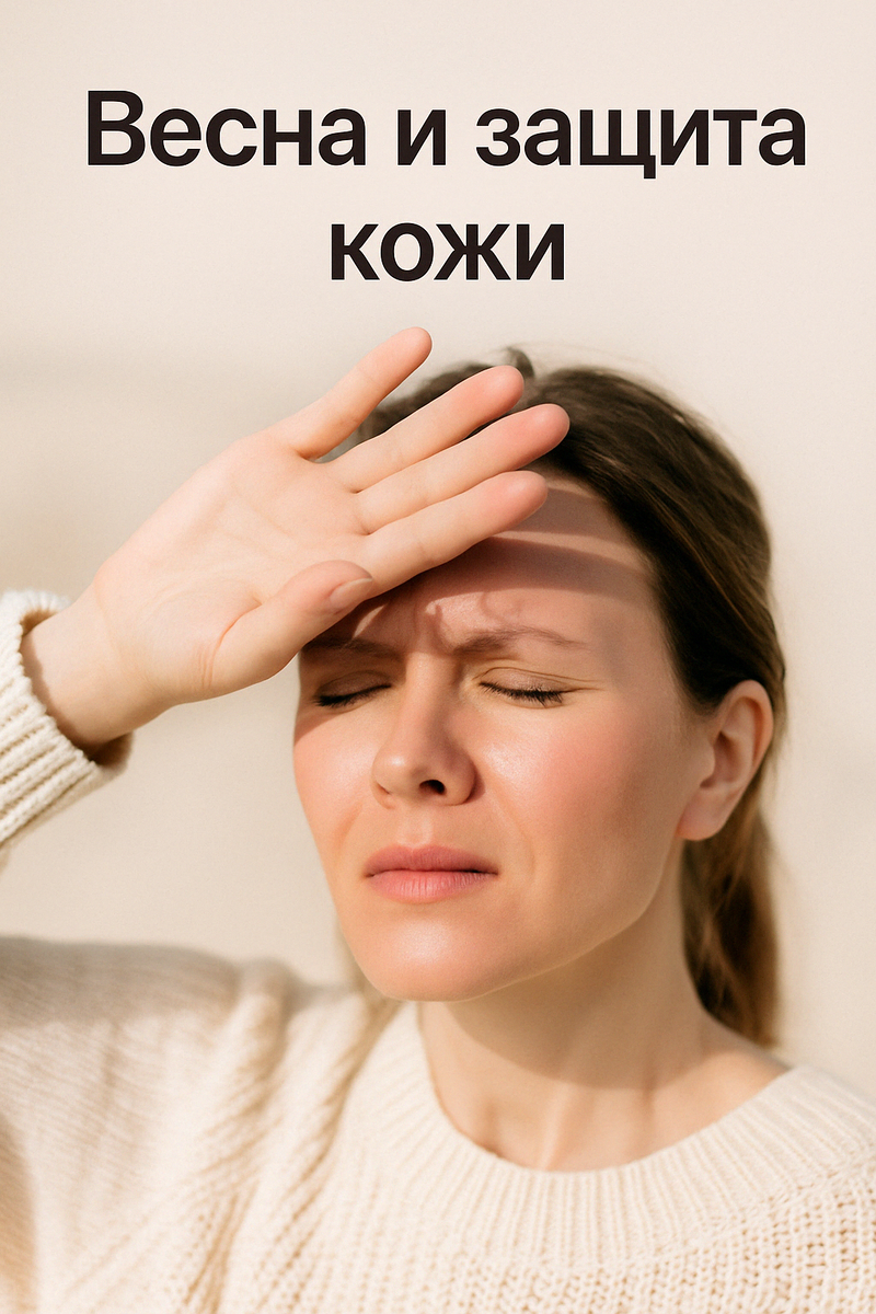 Как защитить кожу от весеннего солнца и перепадов погоды