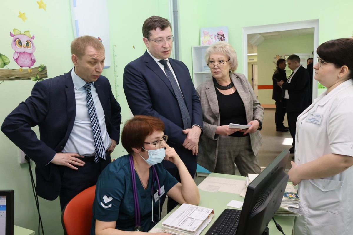    Глеб Никитин оценил состояние Княгининской ЦРБ