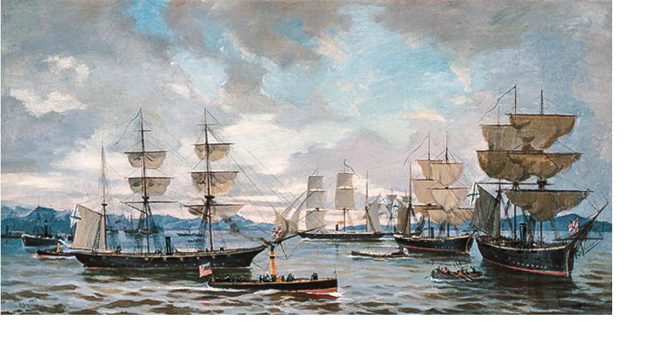 Русский флот у берегов Америки в 1863-1864 годы