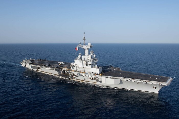 Французский авианосец «Шарль де Голль»/ Фото: wikimedia.org