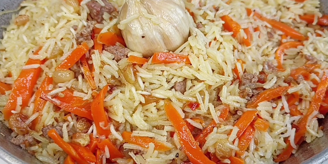 Ленивый плов с фаршем на сковороде: пошаговый рецепт