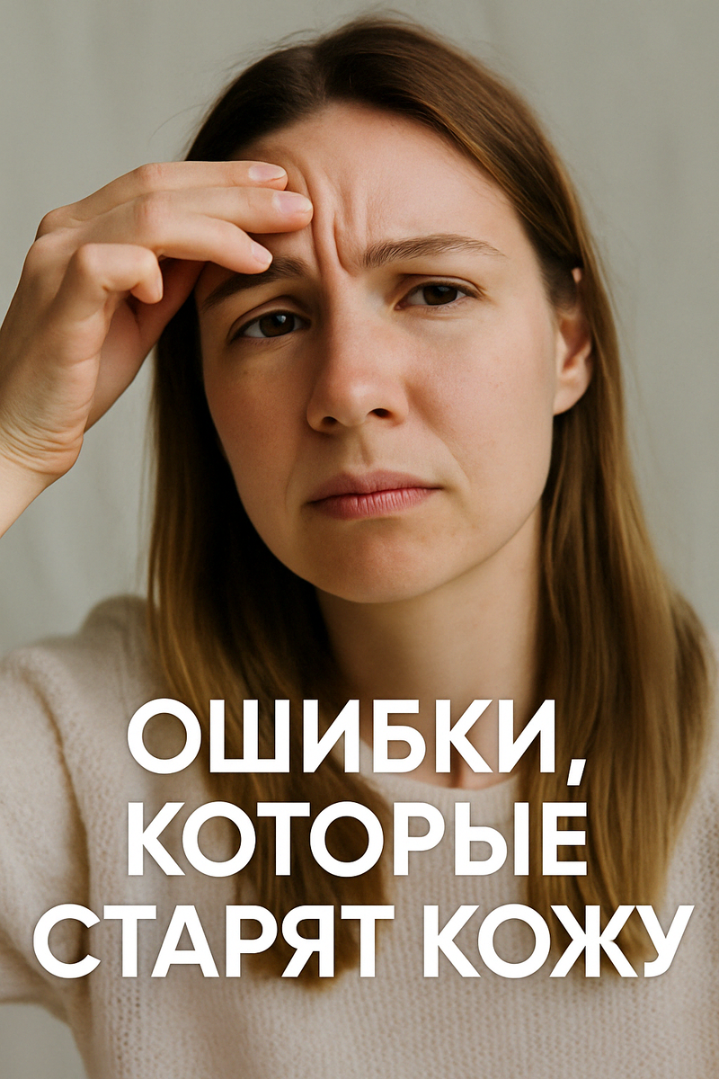 Топ-5 ошибок, из-за которых кожа «стареет раньше»