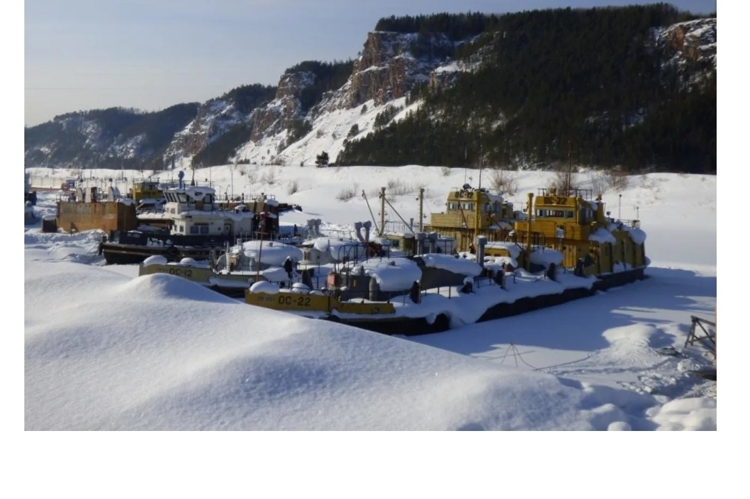 Суда Алексеевской РЭБ зимой