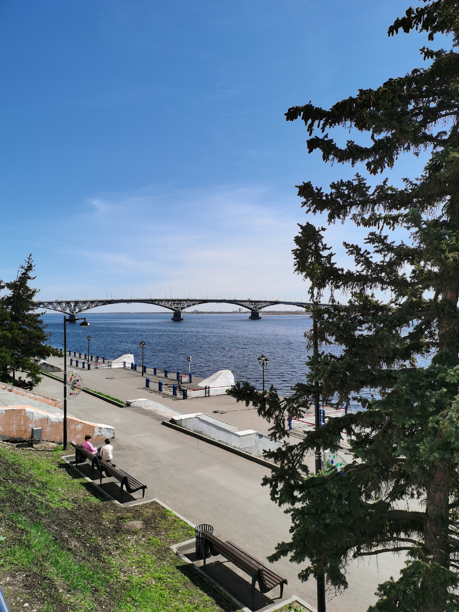 Мост через Волгу. Саратов - Энегельс