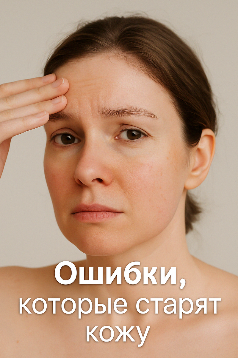 Ошибки, из-за которых кожа стареет раньше