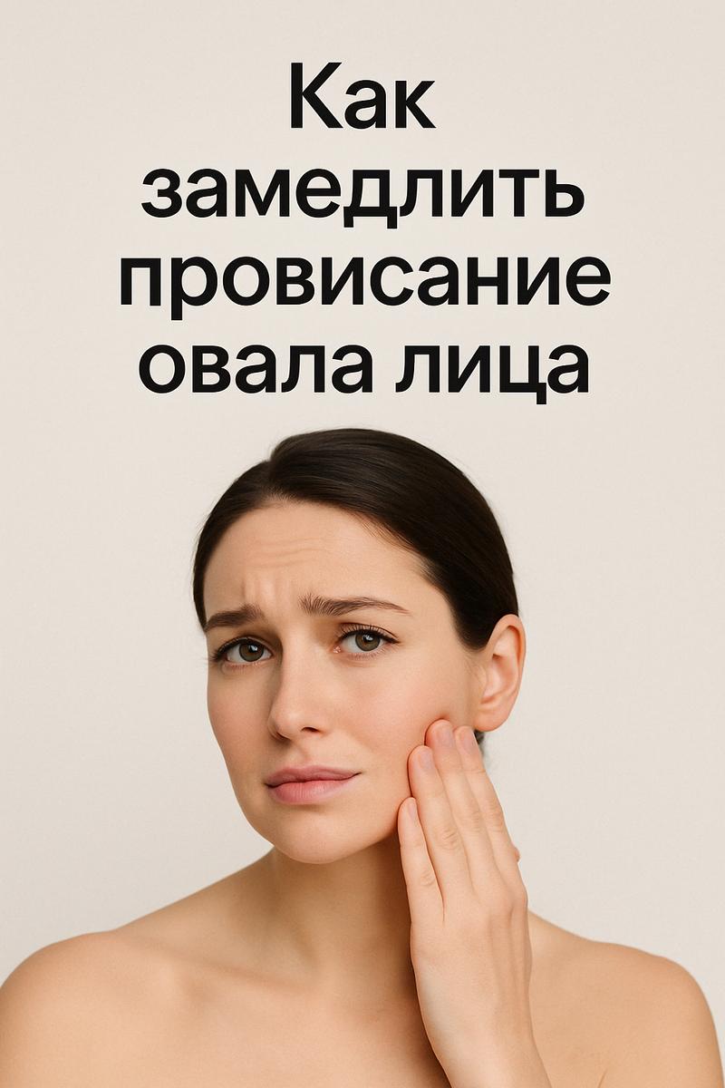 Как замедлить провисание овала лица: уход и процедуры