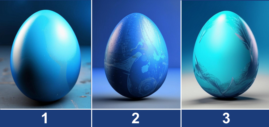 Выберите пасхальное яйцо